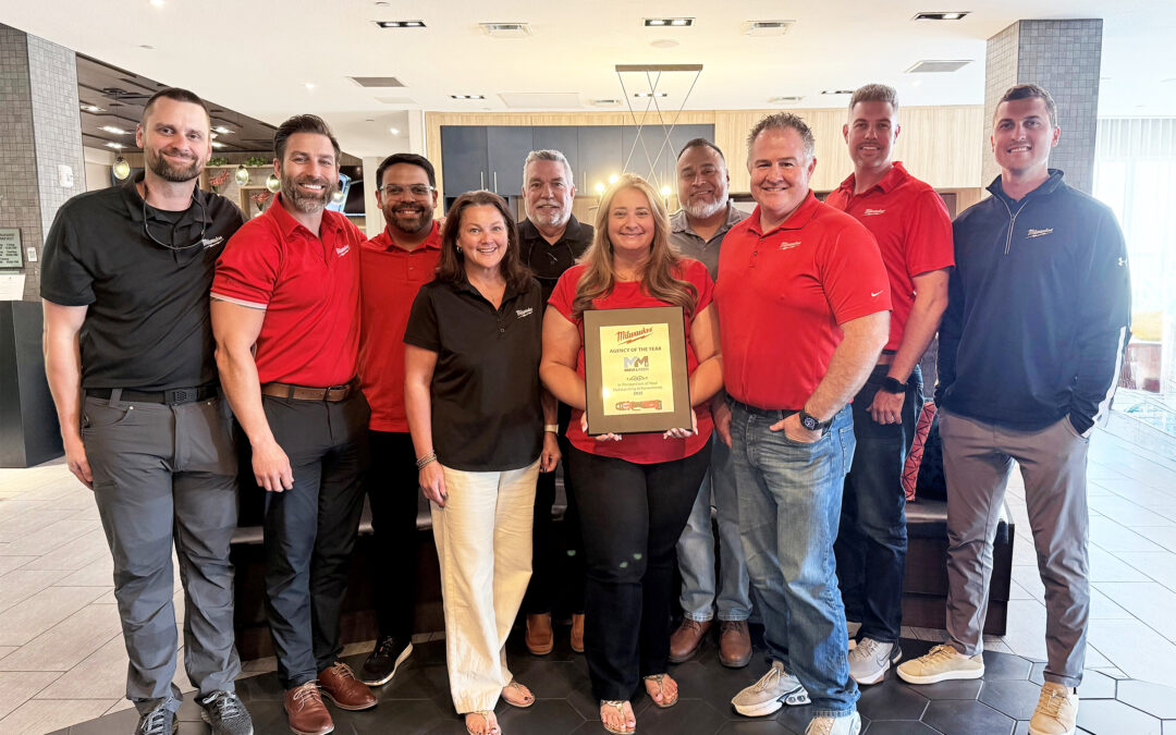 Marsh & Moore Recognized as Milwaukee Tool’s 2025 Rep of the Year